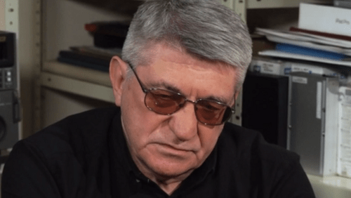 Alexander Sokurov. Screenshot from the interview with the "Dozhd" TV Channel