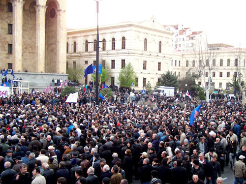 Tbilisi, 9 April 2009. Photo of "Caucasian Knot"