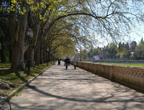 Sochi, Constitution street, 2013. Photo by Svetlana Kravchenko for the "Caucasian Knot"