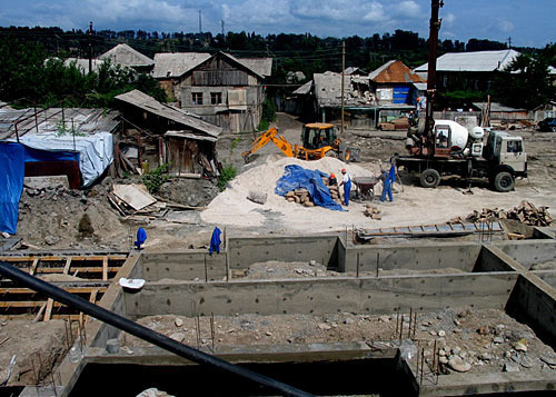 South Ossetia, the Jewish quarter of Tskhinval. Photo of "Caucasian Knot"