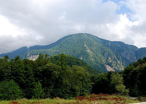 The valley of the Mzymta river. Photo of "Caucasian Knot"