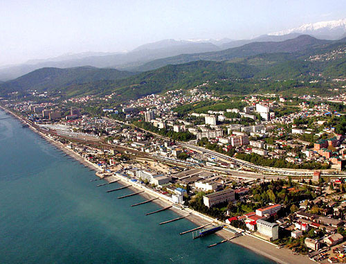 View of the city of Sochi. Photo: Sergey Subbotin, http://commons.wikimedia.org/