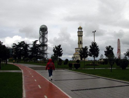 Batumi in bad weather. October 2013. Photo by Yuliya Kasheta for the "Caucasian Knot"