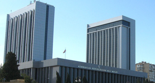 The National Assembly (Milli Majlis) of Azerbaijan. Photo http://parlament.az/