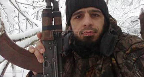 Gasan Abdullaev, the leader of the "Southern" militant grouping. Photo: http://flnka.ru/novosti/12521-obnarodovana-videozapis-momenta-vzryva-v-dzhemikente.html