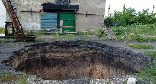 OJSC Zamchalovskiy anthracite, the town of Gukovo, July 8, 2016. Photo by Grigory Shvedov for the "Caucasian Knot"