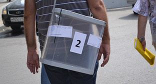 Ballot box. Photo by Svetlana Kravchenko for the ‘Caucasian Knot’. 