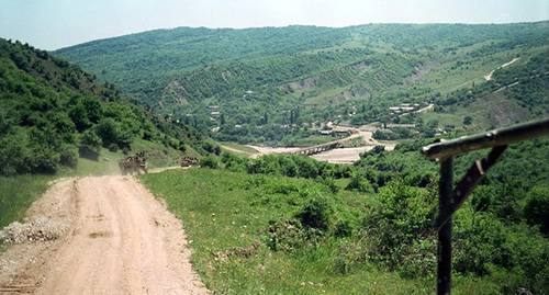The settlement of Sayasan, Chechnya. Photo: https://ssl.panoramio.com/photo/34995139