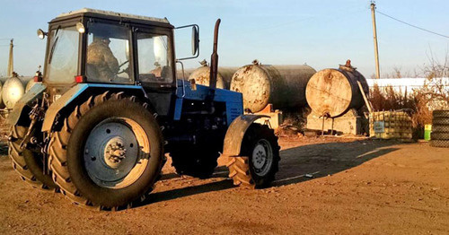 Agricultural equipment. Photo: Andrly Dubchak/RFE/RL