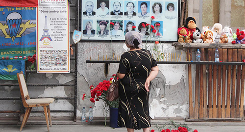 At the sports hall of school No.1 in Beslan, September 1, 2016. Photo by Emma Marzoeva for the 'Caucasian Knot'. 