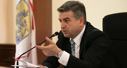 Karen Karapetyan. Photo: http://ru.armeniasputnik.am/politics/20160908/4845814.html