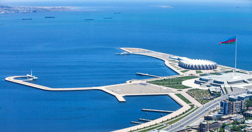 National Flag Square, Crystal Hall. Baku. Photo by Aziz Karimov for the "Caucasian Knot"