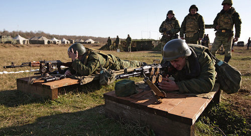 Russian forces base in Ochimchira, Abkhazia. Photo: © Sputnik. Velery Melnikov, http://sputnik-abkhazia.ru/world/20161116/1019880229/coglashenie-sabxaziej-ob-obedinennoj-gruppirovke-vojsk-utverdil-sf.html