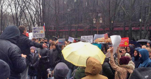 Anti-corruption rally in Stavropol, March 26, 2017. Photo: RFE/RL