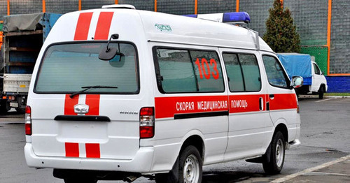 Ambulance car. Photo: www.riadagestan.ru