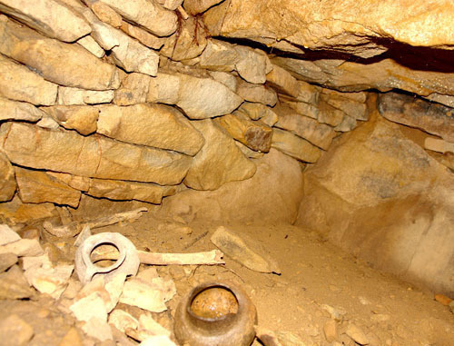 An ancient necropolis discovered in KBR. Photo by Viktor Kotlyarov