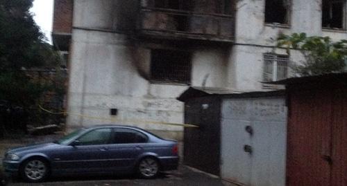 House in Tbilisi where alleged terrorists lived. Photo by Galina Gotua for the Caucasian Knot. 