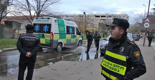 Special operation in Tbilisi, November 22, 2017. Photo by Inna Kukudzhanova for the Caucasian Knot. 