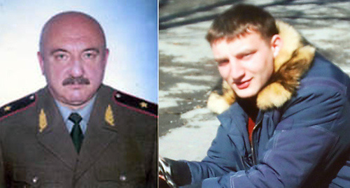 Oleg Alborov (left) and his son Igor Alborov. Collage prepared by the 'Caucasian Knot'.