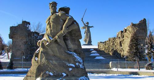 Mamayev Kurgan, Volgograd. Photo by Vyacheslav Yaschenko for the Caucasian Knot. 