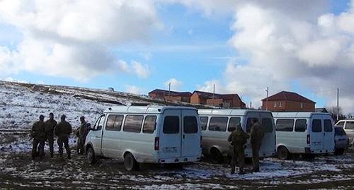 Law enforcers during CTO. Photo: http://nac.gov.ru/kontrterroristicheskie-operacii/v-ingushetii-v-hode-kto-neytralizovany-dvoe.html