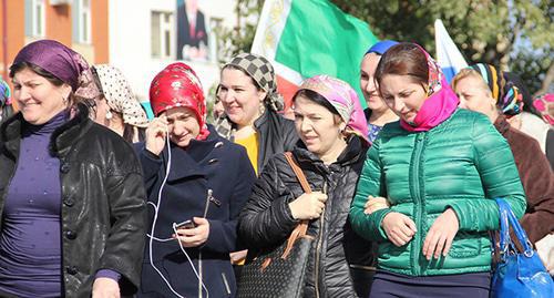 Grozny residents. Photo by Magomed Magomedov for the Caucasian Knot.