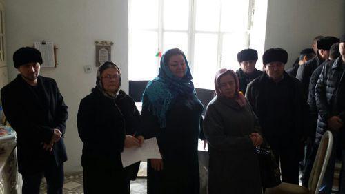 Internally displaced persons from Chechnya gather in Nazran, March 15, 2018. Photo by Uzhakh Uzhakhov. 