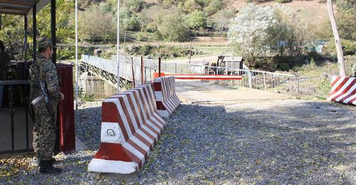 The border between Georgia and South Ossetia. Photo © Sputnik / Dzhulietta Kozaty https://sputnik-ossetia.ru/South_Ossetia/20150525/126276.html