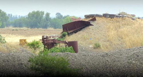 Positions of the Azerbaijani Army near the contact line in Nagorno-Karabakh. Photo by Alvard Grigoryan for the Caucasian Knot