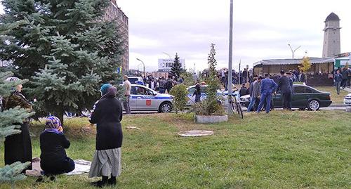 Rally in Magas, October 12, 2018. Photo by Umar Yovloi for the Caucasian Knot