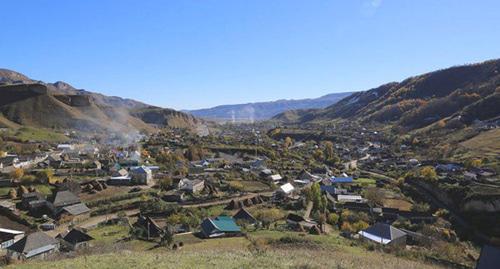 The Balkarian village of Kendelen. Photo: Muslimbek07 https://ru.wikipedia.org