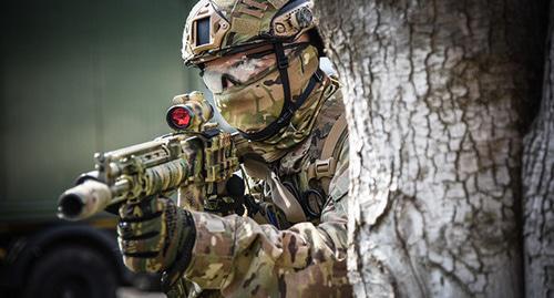 A law enforcer. Photo © Yelena Sineok, Yuga.ru