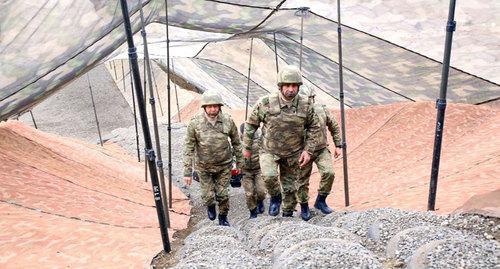 Minister of Defence of Armenia joins opening of tank unit in the near-front zone. Photo: https://mod.gov.az/ru/foto-arhiv-045/?gid=25099