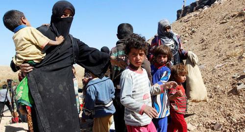 Woman with children, Kirkuk, Iraq, October 4, 2017. Photo: REUTERS/АКО Рашид