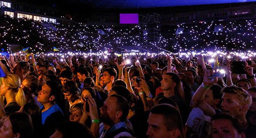 Concert of pop music. Photo: press service of RFE/RL