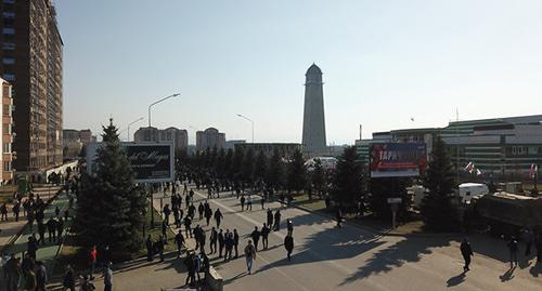 Rally in Magas, March 26, 2019. Photo by Umar Yovloi for the Caucasian Knot 