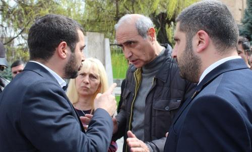 Participants of action in Yerevan, April 8, 2019. Photo by Tigran Petrosyan for the Caucasian Knot