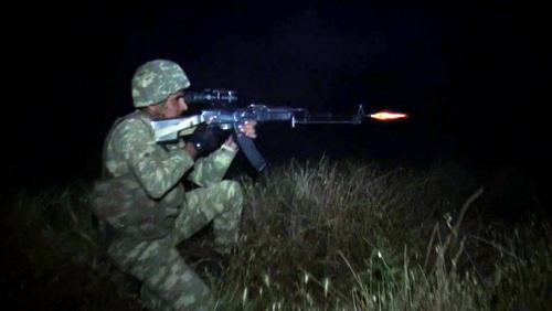 Soldier of the Azerbaijani Army. Photo: press service of the Ministry of Defence of Azerbaijan, https://mod.gov.az