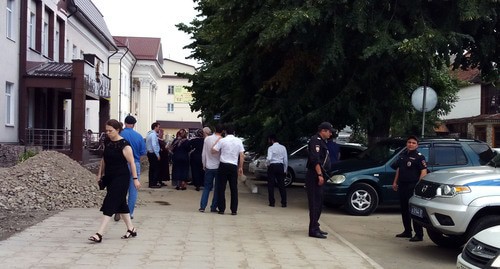 At the court. Photo by Lyudmila Maratova for the Caucasian Knot