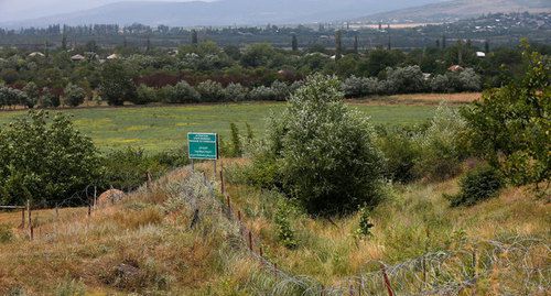 South Ossetia-Georgia border. Photo: REUTERS/David Mzinarishvili