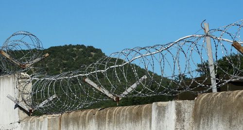 High security facility fencing. Photo by Nina Tumanova for the Caucasian Knot