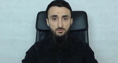 Tumso Abdurakhmanov. Screenshot of the video on the YouTube channel ABU-SADDAM SHISHANI https://www.youtube.com/watch?v=FlpmgJBGngg
