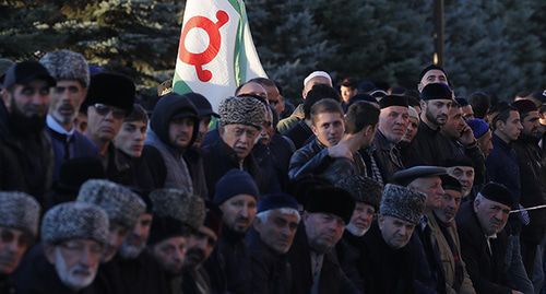 Rally in Magas, October 2018. Photo: REUTERS/Maxim Shemetov