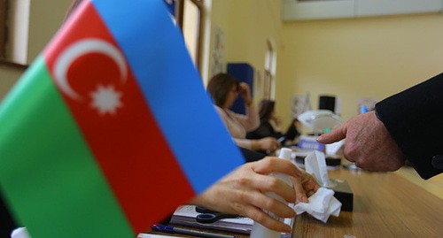 At a polling station in Baku. February 9, 2020. Photo by Aziz Karimov for the "Caucasian Knot"