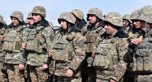 A soldier of the Nagorno-Karabakh Defence Army. Photo: http://www.mil.am/hy/news/7677