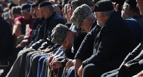 Participants of the rally in Magas. Photo: REUTERS/Maxim Shemetov