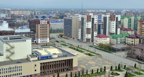 Grozny during quarantine. Photo: REUTERS/Ramzan Musaev