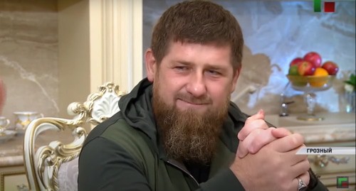 Ramzan Kadyrov. Screenshot: https://www.youtube.com/channel/UC3FPh5_CUUx99KCqDE09kWQ
