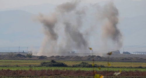 At the contact line in Nagorno-Karabakh. Photo: REUTERS/Umit Bektas