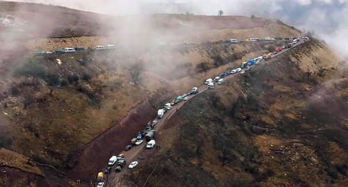 Armenians leaving the Karvachar District. Photo by Alvard Grigoryan for the Caucasian Knot